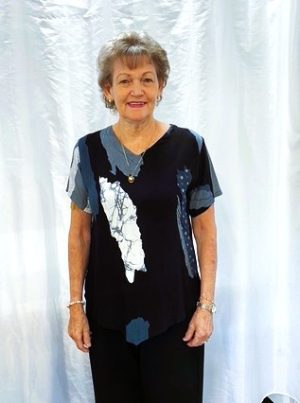 Tops Shine Top With Sleeves [sz:4xl Col:black/grey]